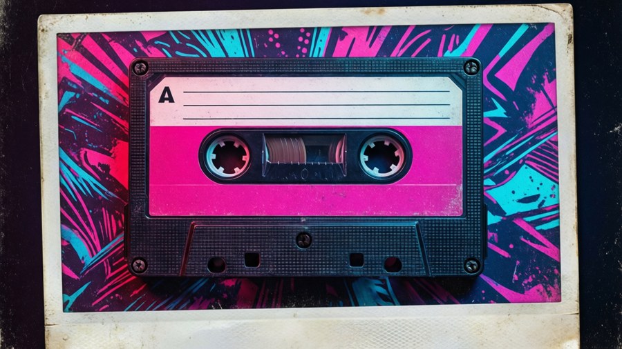 Cassette Wave Wallpaper