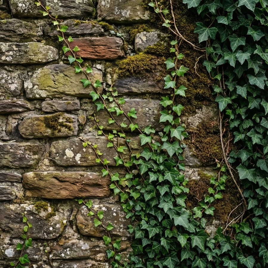 Detailed stone wall texture of Bettembourg Castle, pattern wallpaper