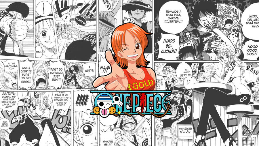 Download Cat Burglar Nami Manga Panel Wallpaper Wallpapers Com