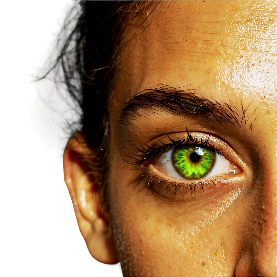 Green Eyes in Sunlight PNG 38
