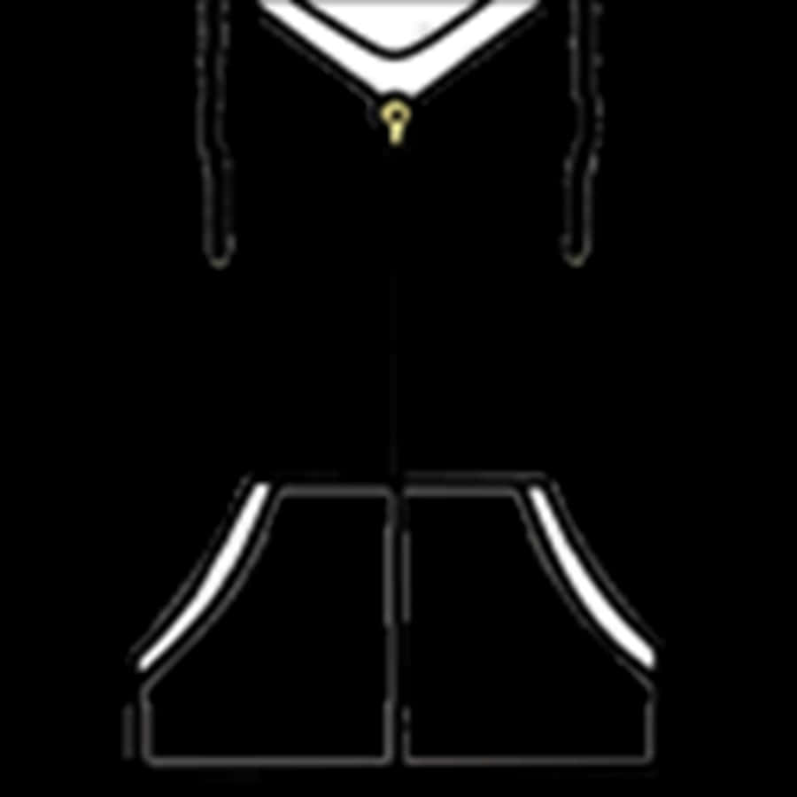 Roblox Hoodie Png Clip Art Black And White - Roblox T Shirt Hoodie