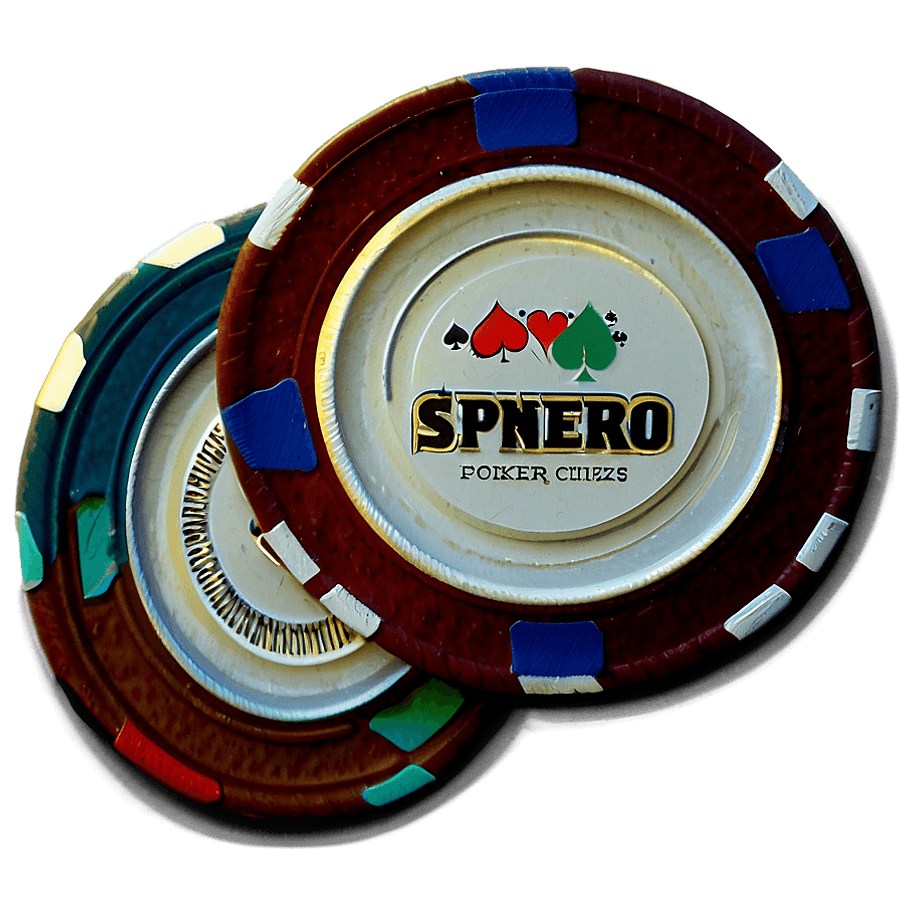 Poker Chips Display PNG 7