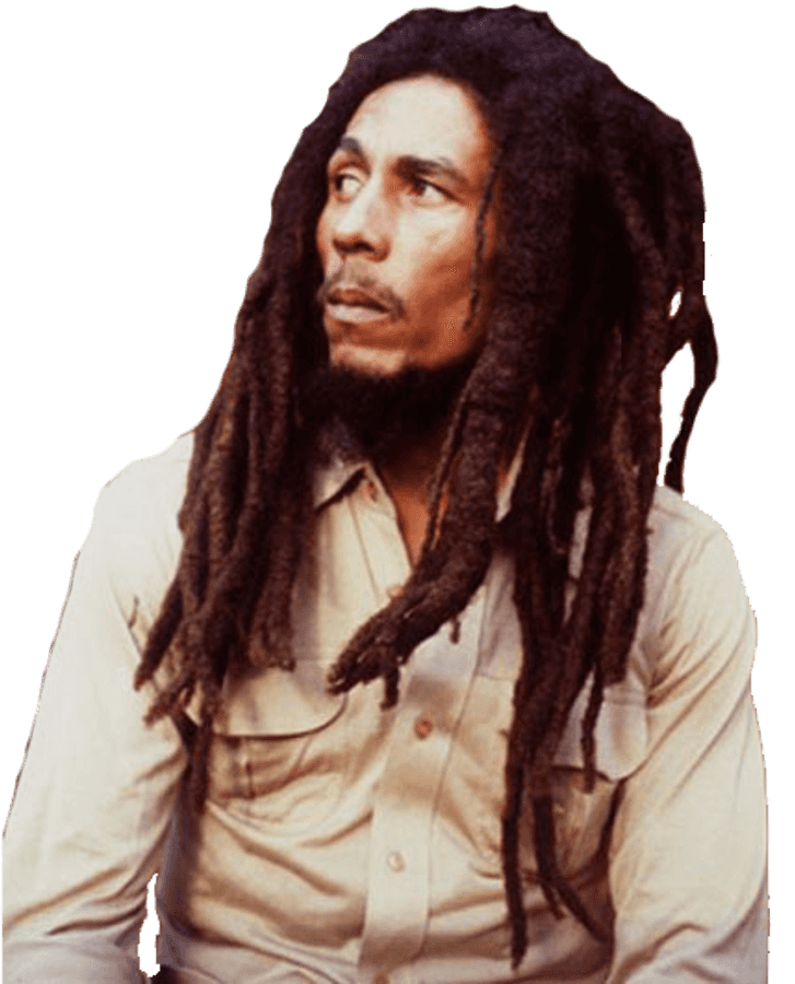 Iconic Reggae Legend Bob Marley