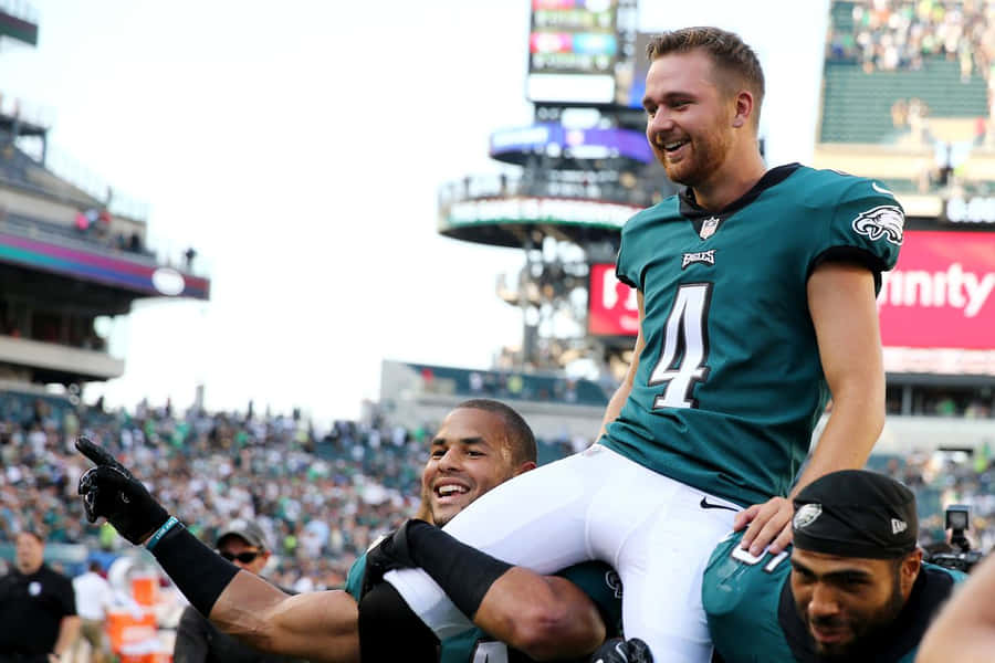 Momento di Celebrazione del Calciatore degli Eagles