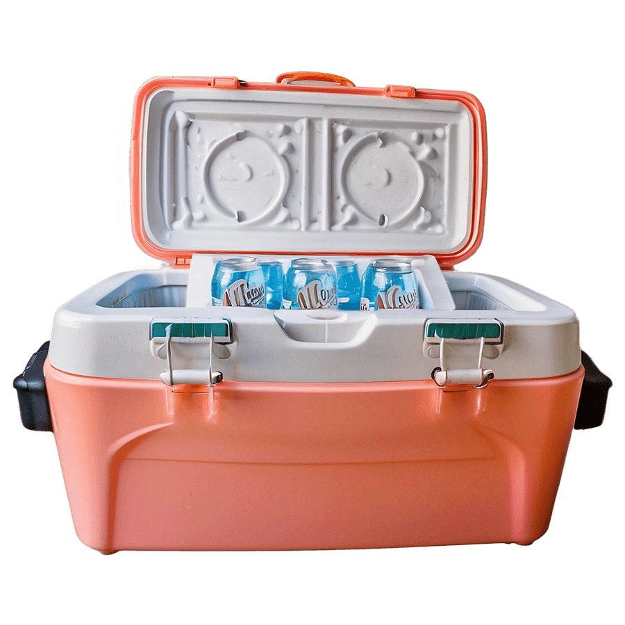 Ice Cooler with Divider PNG brv37
