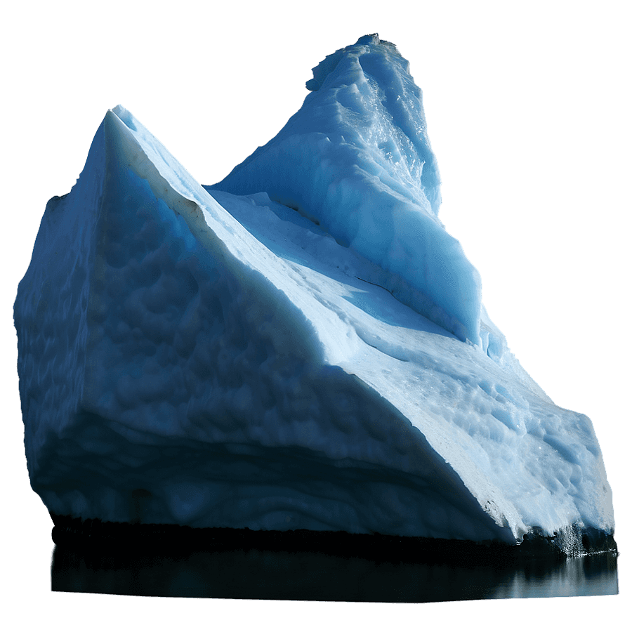 Iceberg at Sunset PNG 3