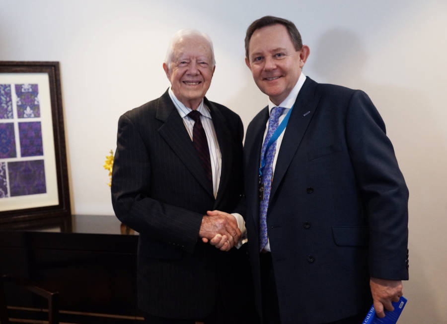 Visitantede Jimmy Carter
