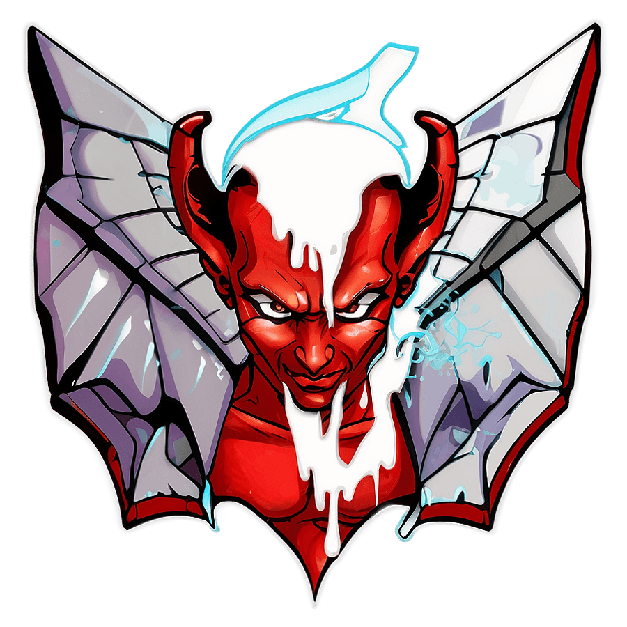 Devil Wings Graffiti PNG 1