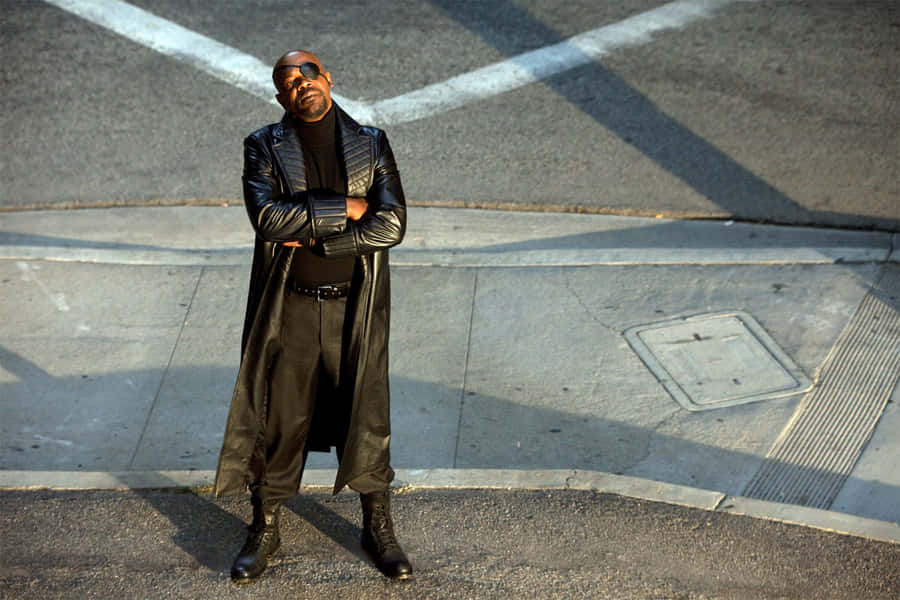 MarvelNick Fury Samuel L. Jackson Krydsede Arme
