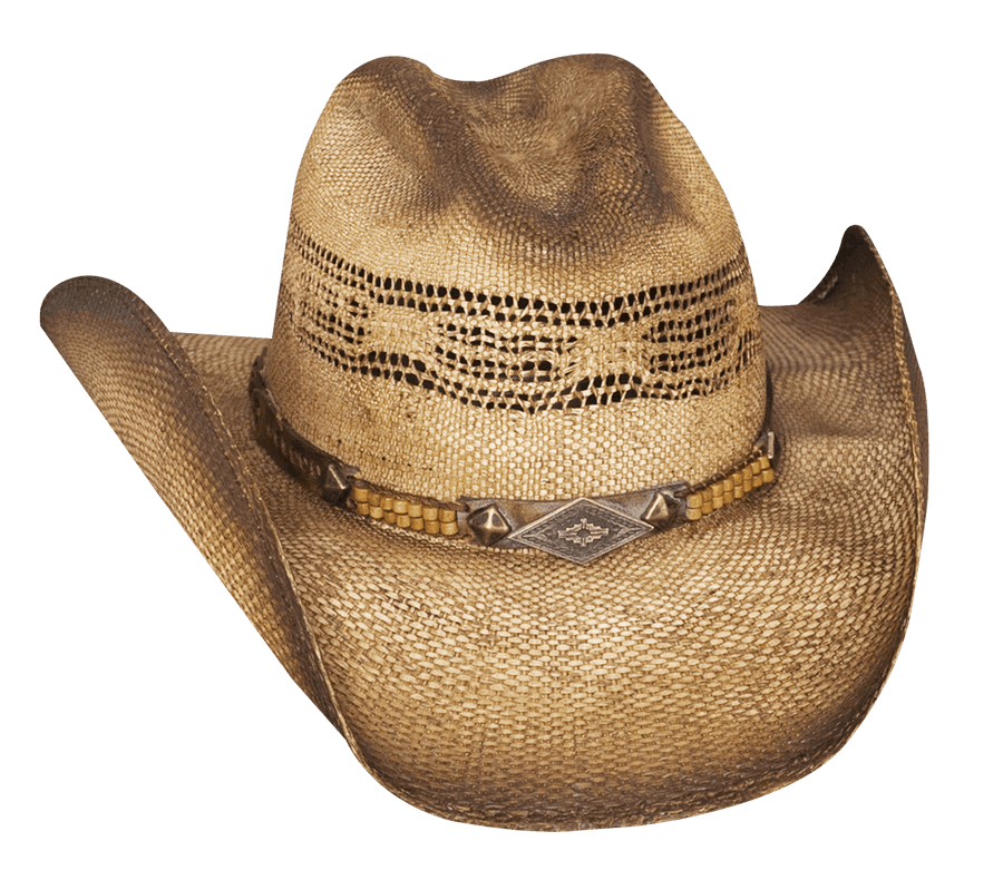 Straw Cowboy Hat Isolated