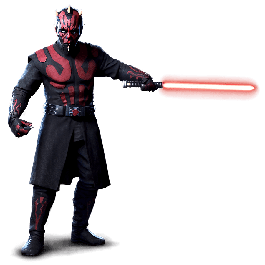 Darth Maul Ready for Battle PNG vpn8
