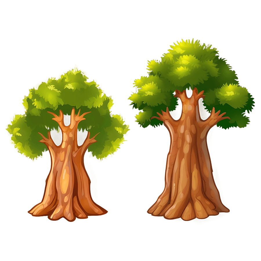 Tree Line Scenery PNG tdn