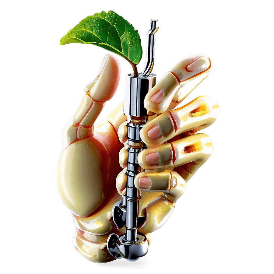 Skeleton Hand Holding Apple PNG sth
