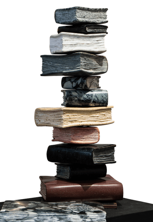 Stackof Ancient Books
