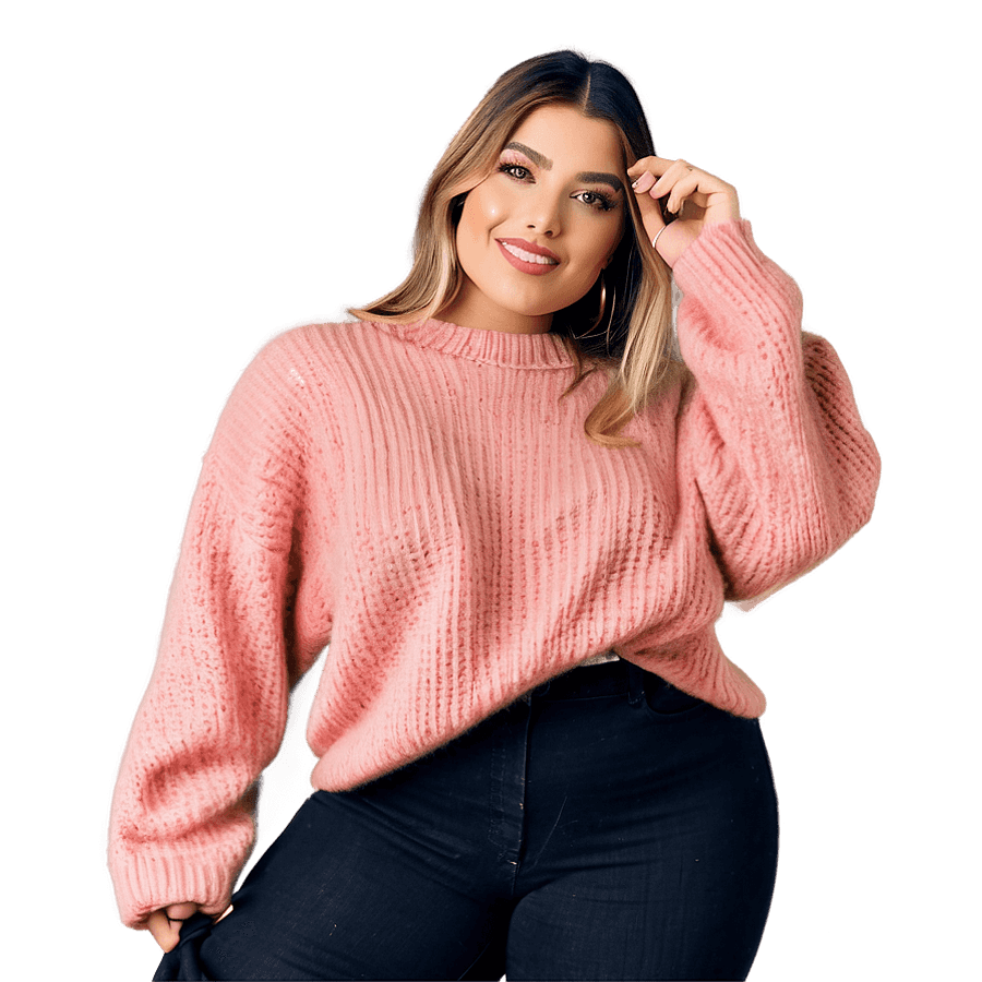 Blush Pink Sweater PNG ecy