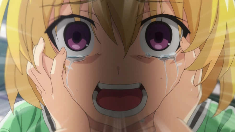 Anime Charakter Weinen Jammern
