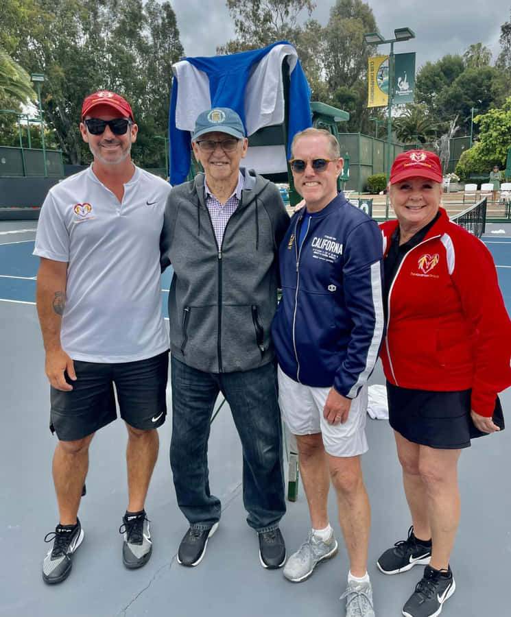 Roy Emerson Tennispelaajien Kanssa