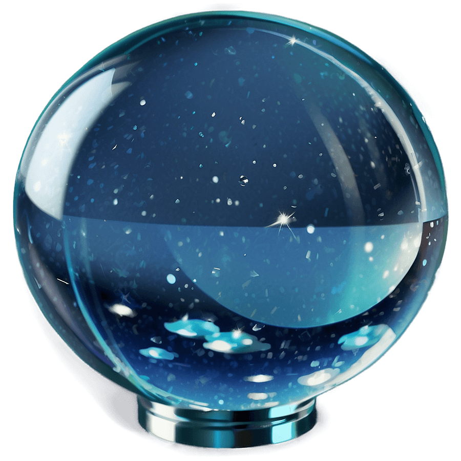 3D Crystal Ball PNG cfo53