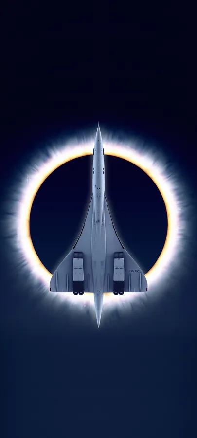Supersonic Jet Eclipse