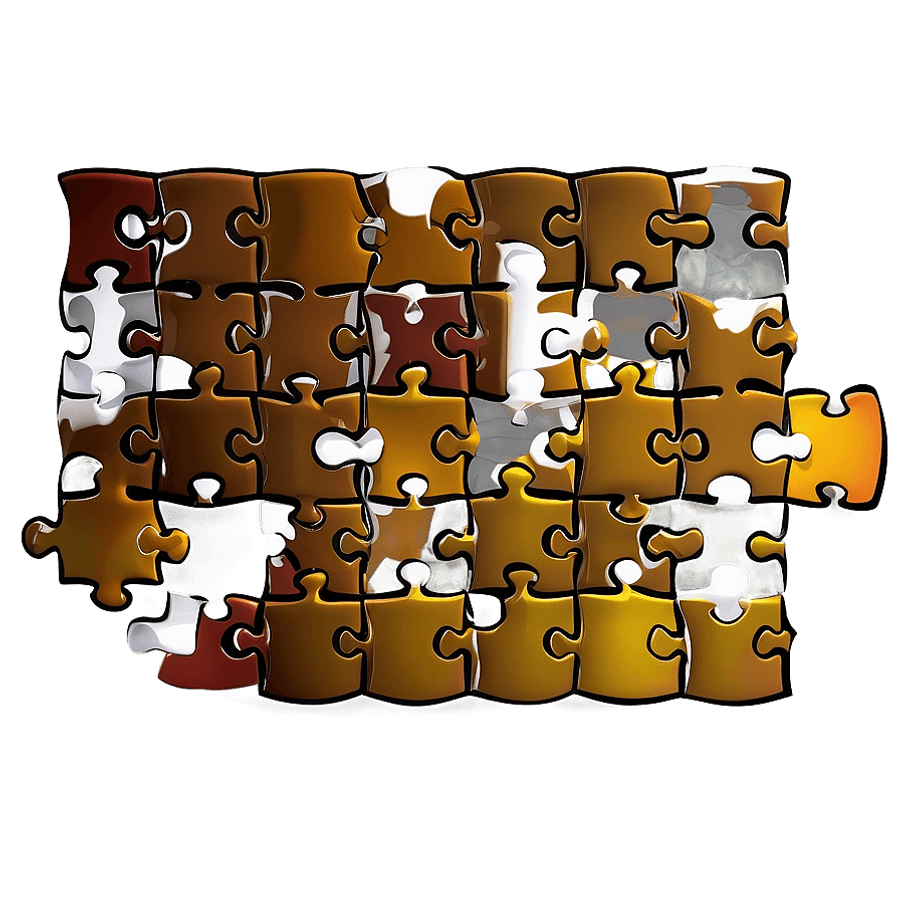 Abstract Puzzle Art PNG 05252024