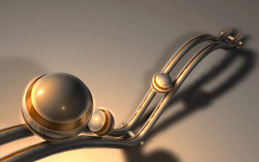 4K Abstract Marbles