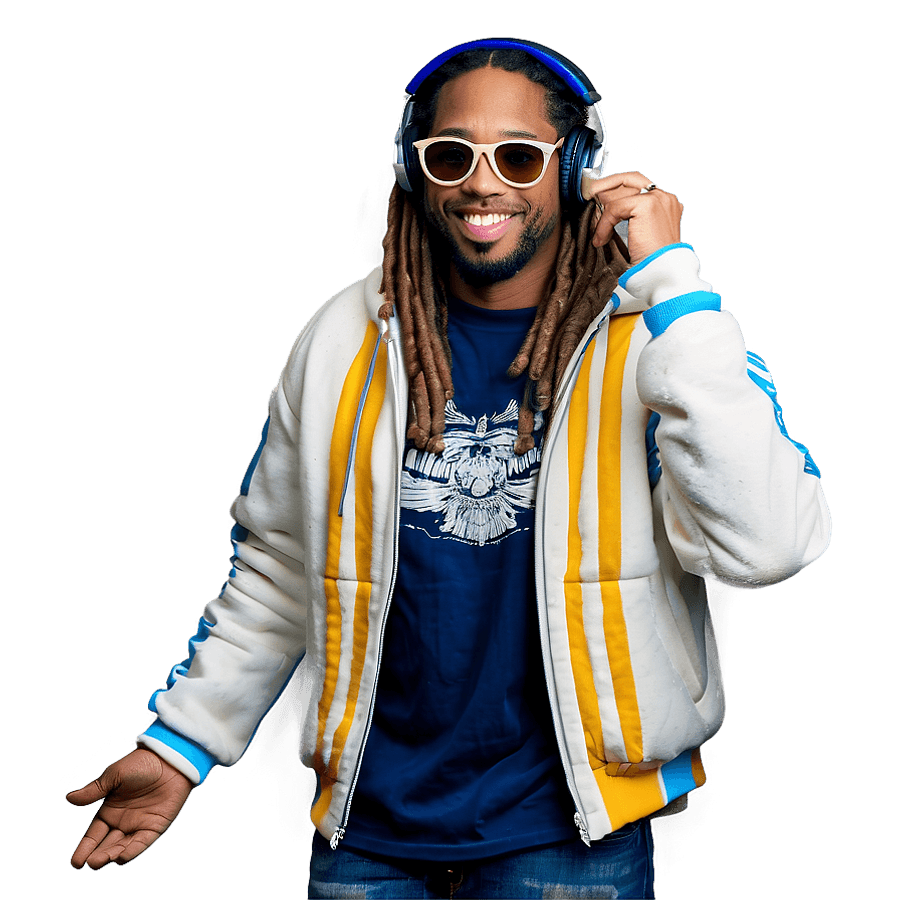 Lil Jon in Studio PNG ngd