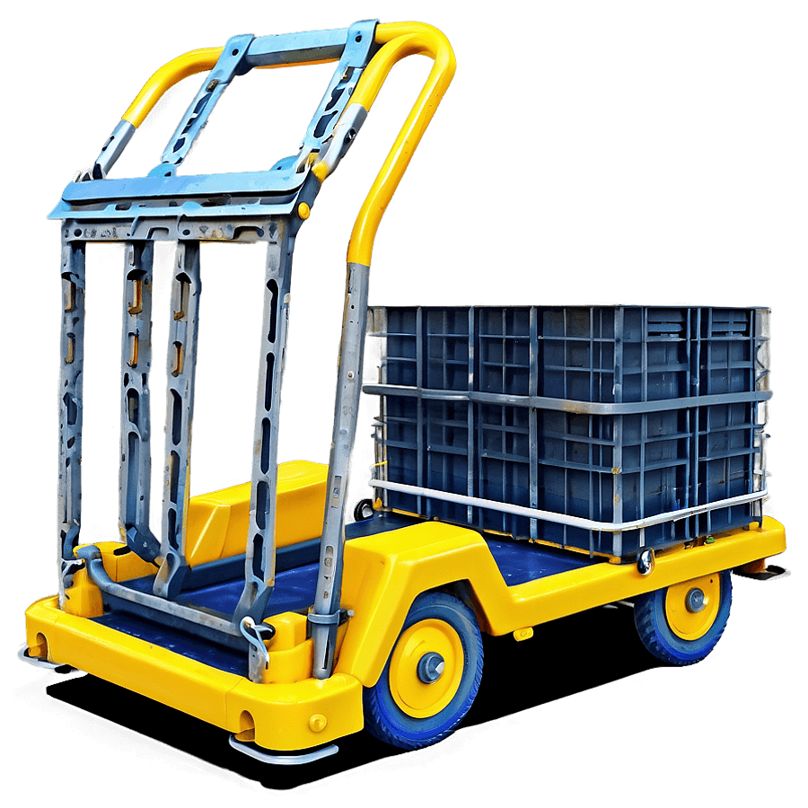 Heavy Duty Transport Cart PNG 05252024