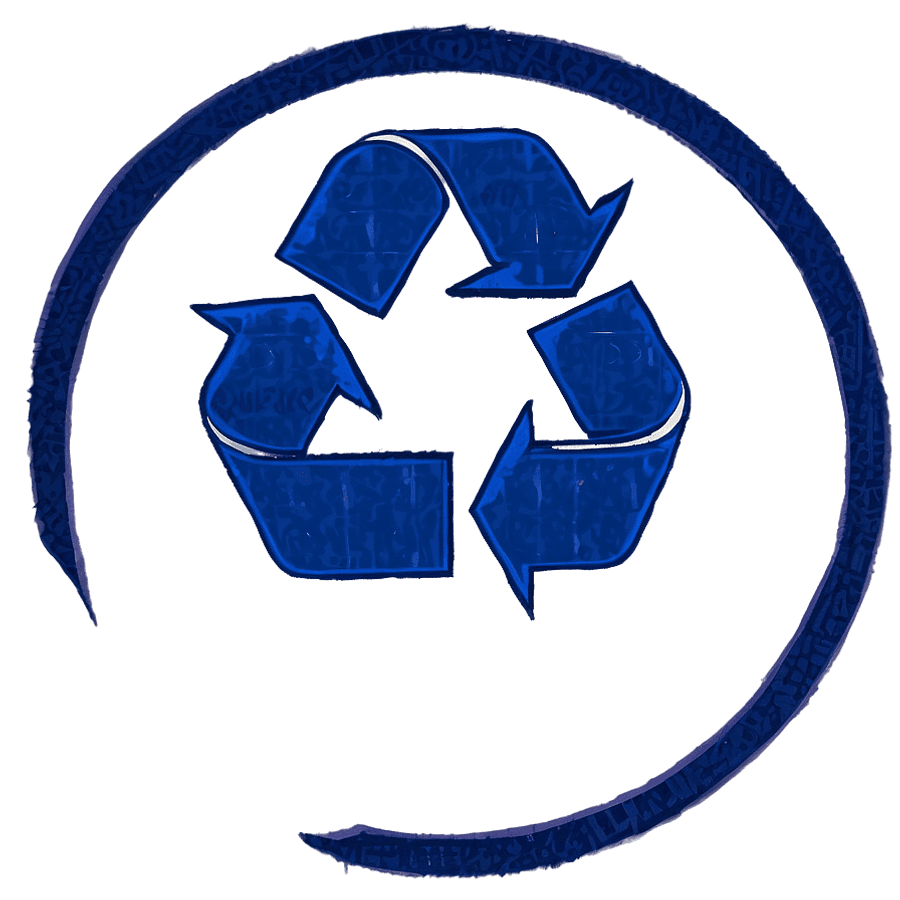 Hand-drawn Recycle Logo PNG 16