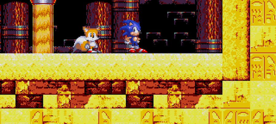 Sonic og Tails Sandopolis Sone