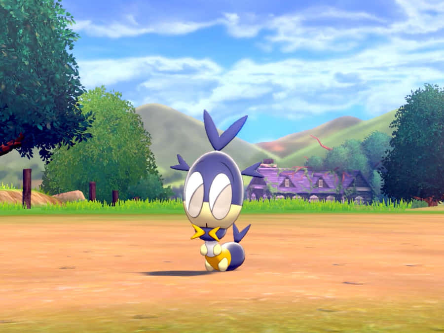 PokémonBlipbug auf dem Boden