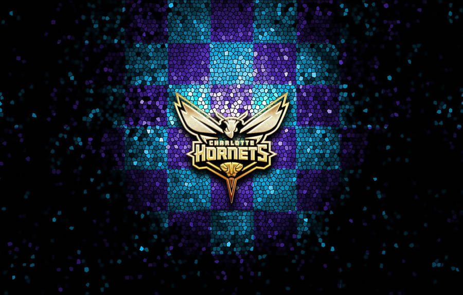 Download Charlotte Hornets Pixelated Graphic Wallpaper Wallpapers Com