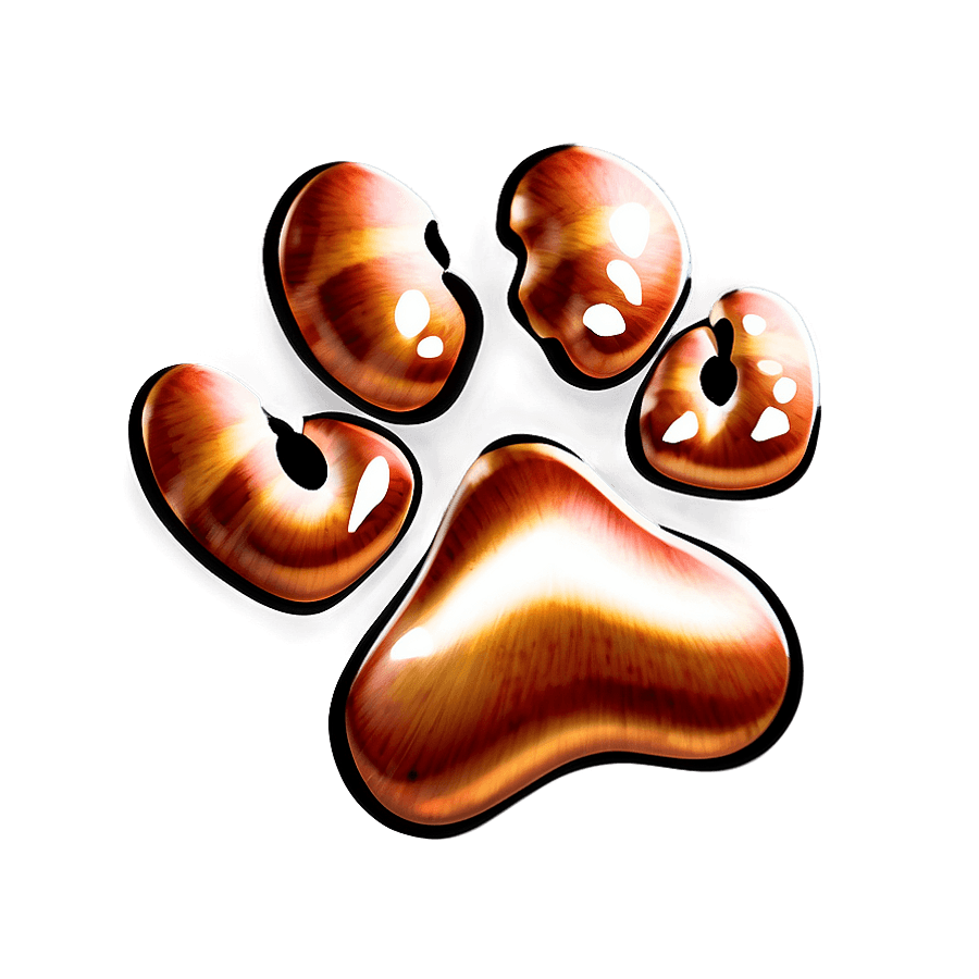 Puppy Paw Illustration PNG vlj