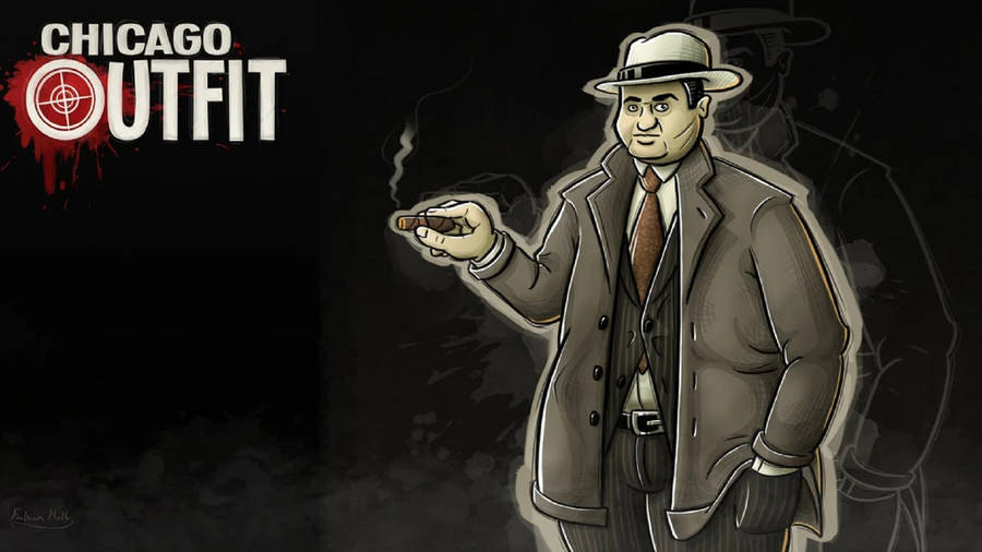 Download Chicago Outfit Member Al Capone Wallpaper | Wallpapers.com