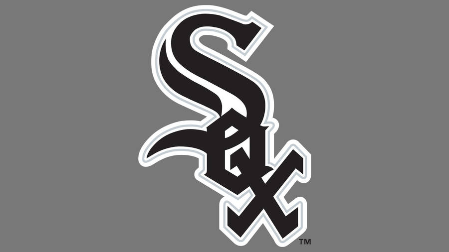 Chicago White Sox Logo In Gray wallpaper
