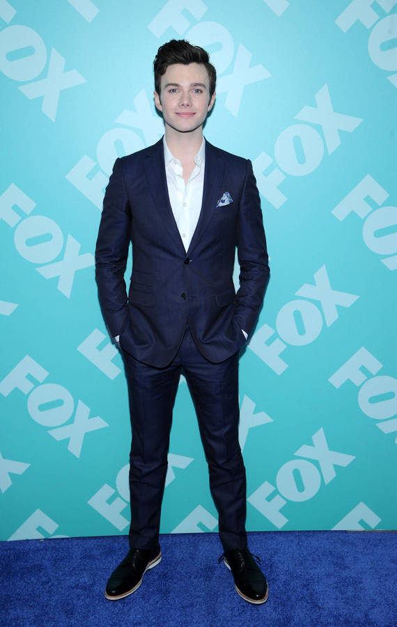 Download Chris Colfer In Fox Wallpaper | Wallpapers.com