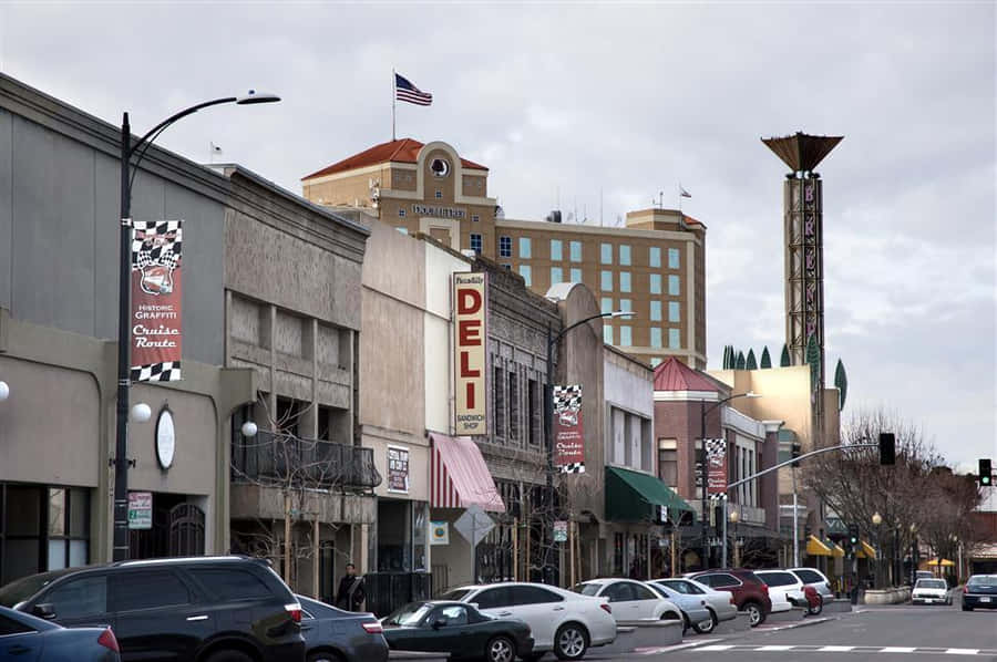 Modesto Downtown Straßenansicht
