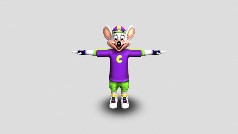 ChuckE Cheese 3D Rendering: Chuck E Cheese 3D Rendering Bakgrundsbilder