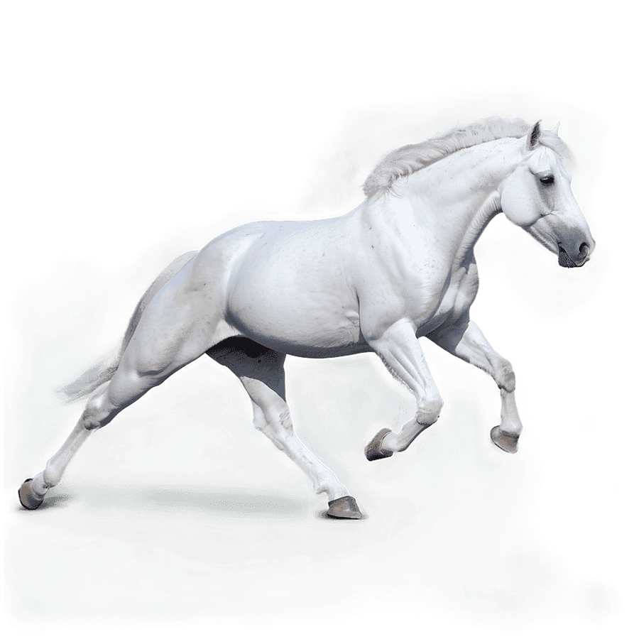 White Horse Profile PNG ehy76