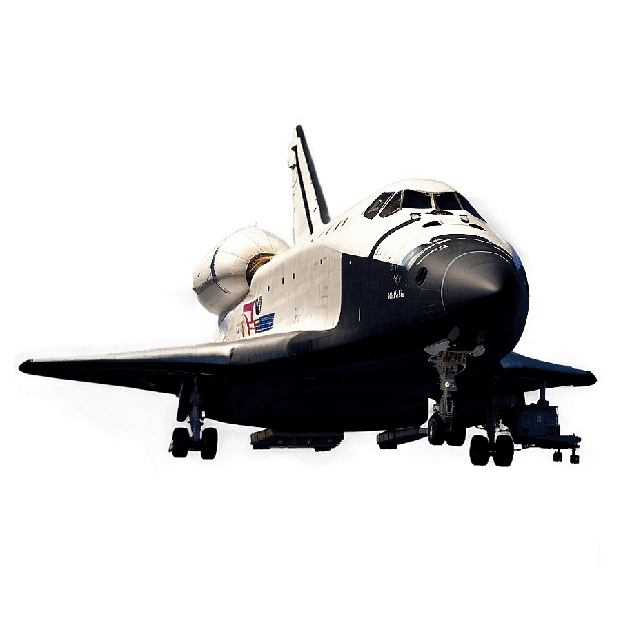 Space Shuttle Landing PNG inp43