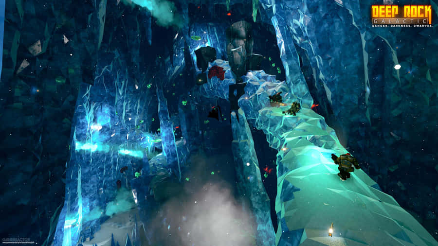 Deep Rock Galactic Eis-Höhlen-Exploration