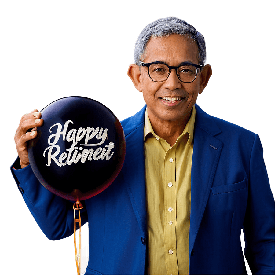 Joyful Retirement Wishes PNG 89
