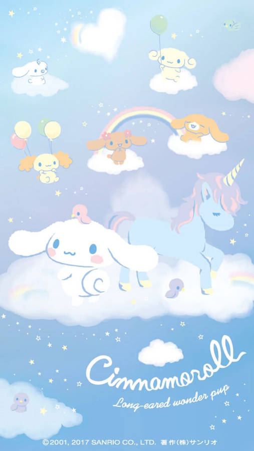 Download Cinnamoroll And Friends Sanrio Wallpaper | Wallpapers.com