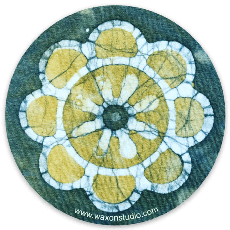 Circular Batik Pattern Design