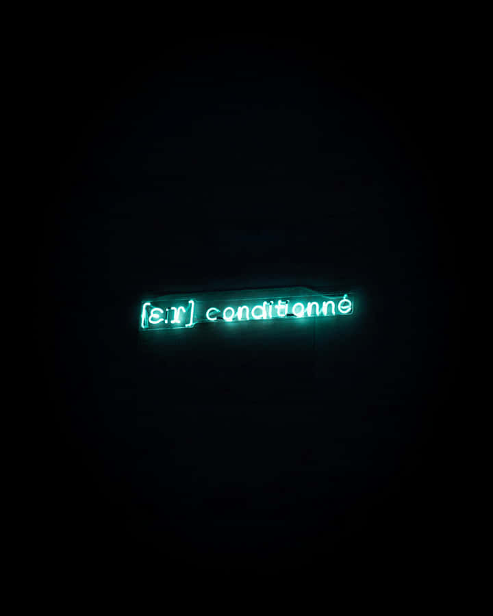 Estética Neon Conditionné Verde Escuro