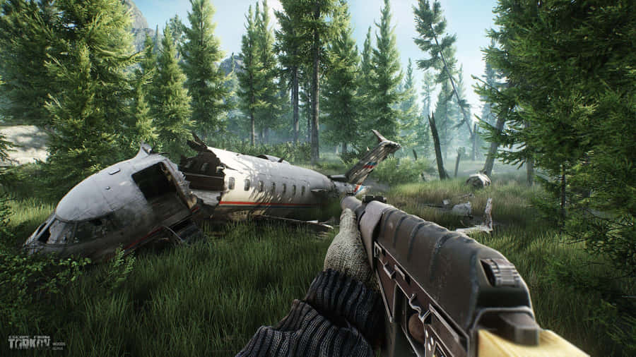 Sito dell'Incidente dell'Elicottero di Tarkov Woods