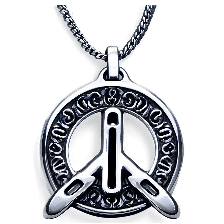 Edgy Chrome Hearts Style PNG 05232024