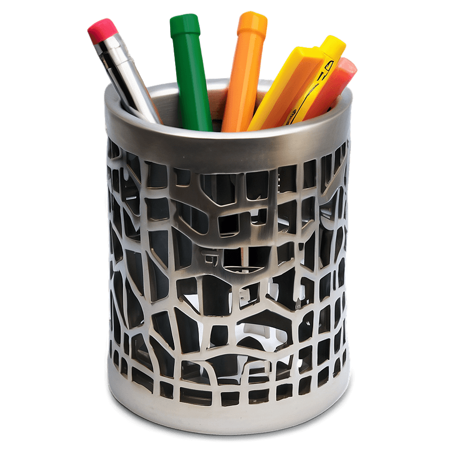 Sleek Pencil Holder PNG vio23