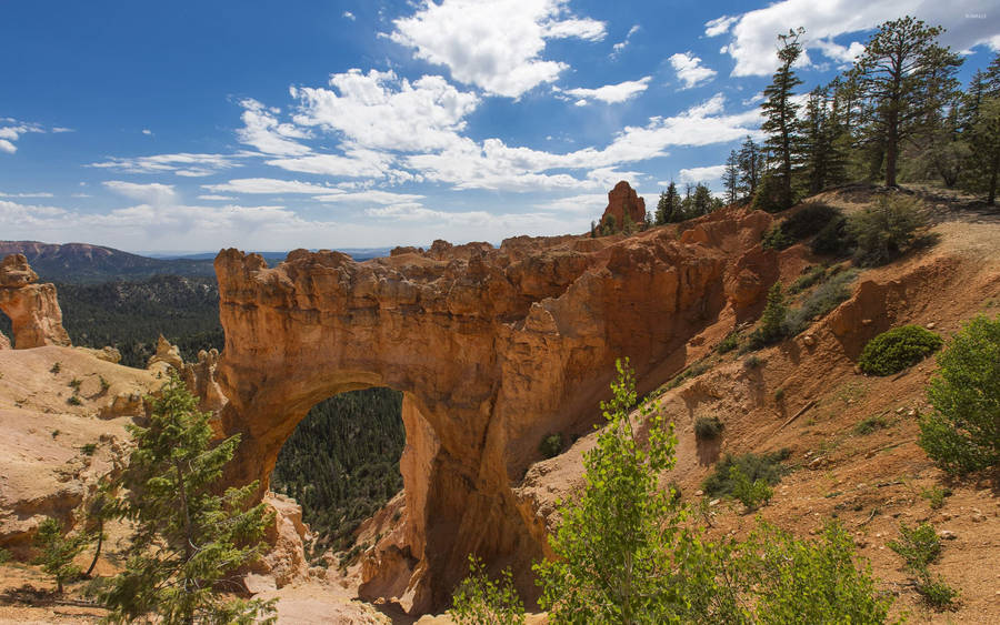 Rock Arc At Bryce Canyon