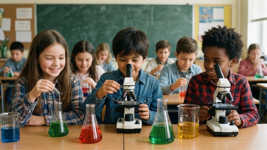 Classroom Experiment Wallpaper