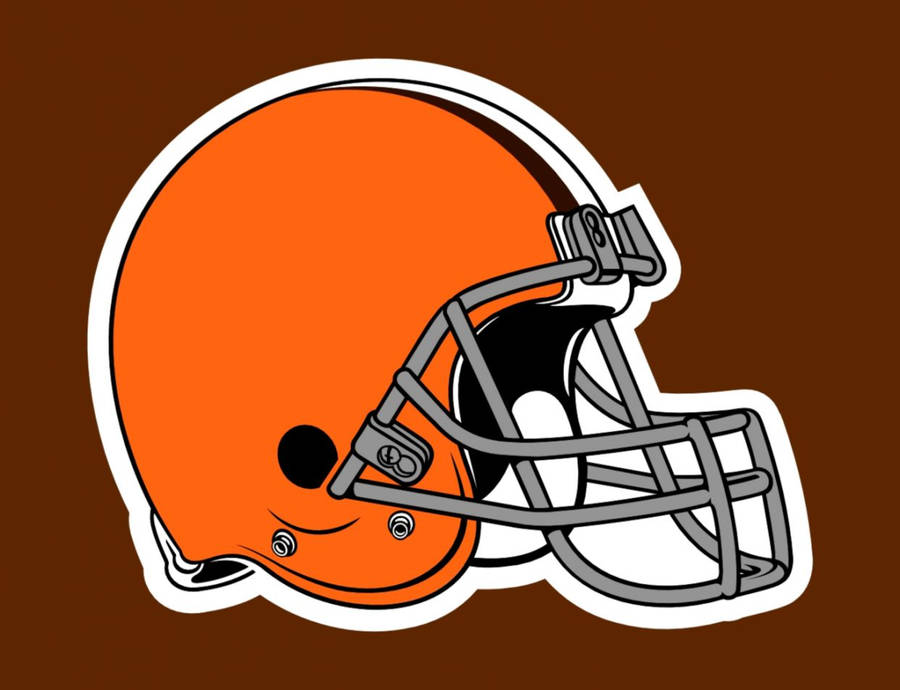 Download Cleveland Browns' Helmet Logo Wallpaper | Wallpapers.com